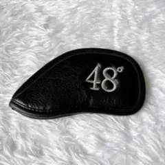 アイアン用ヘッドカバー 48° 黒