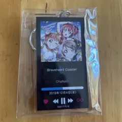 Aqours club出張所ジャケットアクリルキーホルダー　CYaRon!