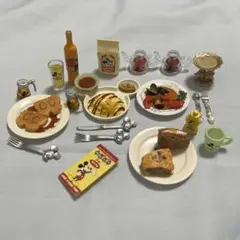 ディズニー　ミッキーマウス50'sカフェ　リーメント　ミニチュア