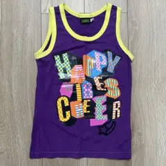 CHEER タンクトップ 150 紫色