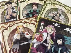 鬼滅の刃　牛角　オリジナルクリアファイル5枚セット
