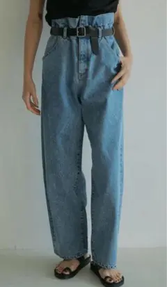アンヌークWaist Tuck Denim38