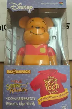 MEDICOM TOY - MEDICOM TOY メディコムトイ BE@RBRICK 400% Winnie-the-Pooh 80th ベアブリック くまのプーさん 80周年記念 フィギュア 人形 イエロー BE@RBRICK SERIES 50