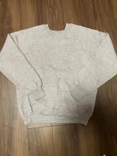 90s〜00s JERZEES USA製 無地スウェット グレー L