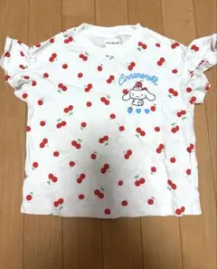 GU シナモロール さくらんぼ柄 Tシャツ