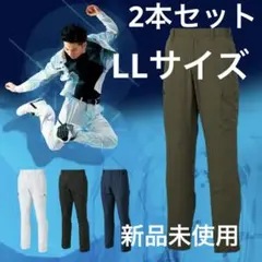 ワークマン　遮熱Wメッシュカーゴパンツ　LL アイスグレー　2着セット　新品