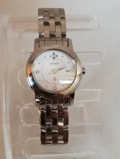 【電池新品】SEIKO LUKIA(ルキア) 4石ダイヤ入白蝶貝ダイヤル