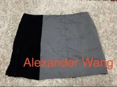 Alexander Wang アレキサンダーワン ミニ スカート S グレー