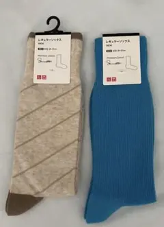 【しげゆきさん】【新品未使用】UNIQLO メンズソックス 25-27cm