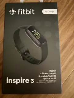 fitbit inspire3 スマートウォッチ　ブラック⭐︎新品未開封⭐︎
