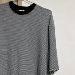sumari HEMCODE BORDER T-SHIRT