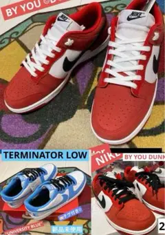 NIKEバイユーダンクローシカゴカラー　28.5センチ カスタム【新品】28cm NIKE BY YOU DUNK LOW CHICAGOカラー