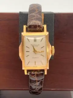 【不動】SEIKO レディース 手巻き時計 ゴールド