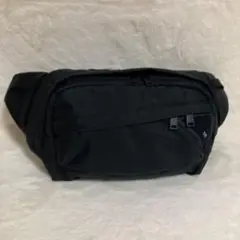 極美品 CIE シー フロウ ウエストバッグ ボディバッグ ブラック