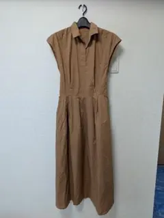 SENSE OF PLACE byアーバンリサーチ　オープンカラーワンピース