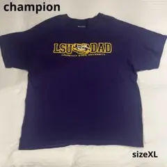 Champion LSU DAD Tシャツ 紫色