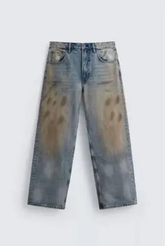 ZARA ヴィンテージ加工 バギーフィットジーンズ acne EU36