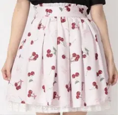 新品未使用♡Ank Rouge さくらんぼ チェリー スカート ピンク