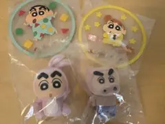 【匿名配送・未開封】クレヨンしんちゃん　フィギュア　コースター　まとめ売り