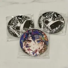 MikaPikazo　ミカピカゾ個展会場限定　缶バッジ