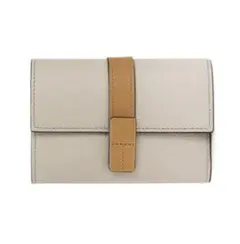 LOEWE 三つ折り財布 バーティカルウォレットスモール(ソフトグレインカーフ)