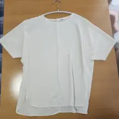 UNIQLO ホワイト 半袖シャツ L