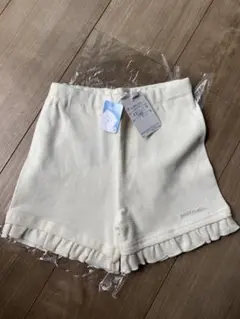 110cm フリル付きハーフパンツ　petitmain
