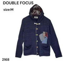 DOUBLE FOCUS パーカー　トップス　Ｍ　長袖　おしゃれ　フード