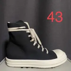rick owens drkshdw denim sneaks 43