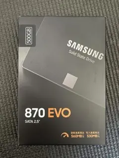 【新品未使用品】SAMSUNG 870 EVO 500GB SSD