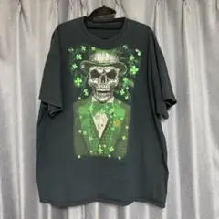 スカルプリント Tシャツ skull