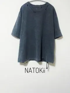 NATOKii NATOKii ネイトゥーキー スラブ ダメージT スモーク M