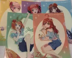 五等分の花嫁 うたた寝 夏 クリアファイル