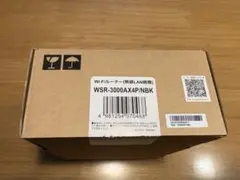 Wi-Fiルーター　WSR-3000AX4P/NBK