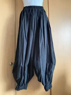 新品　sea ブラック　フリーサイズ　バレルパンツ