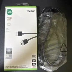 Belkin HDMIケーブル 4K 2.1 Ultra HD 2m ブラック