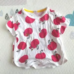 リトルミィ リンゴ柄 Tシャツ 95cm