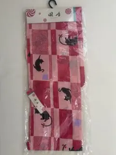 猫柄ピンク浴衣 レディース 新品未使用