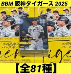 BBM 阪神タイガース ベースボールカード 2025 コンプリート全 81種 ②