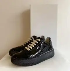 Maison Margiela メゾンマルジェラ エナメル レプリカスニーカー