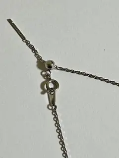 サージカルステンレス製　スライド式　あずきチェーン1.2mm 60cm