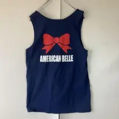 USA輸入　プリントデザイン　タンクトップ　ノースリーブTシャツ