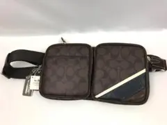 コーチ COACH ボディバッグ シグネチャー ショルダーバッグ ポーチ 未使用