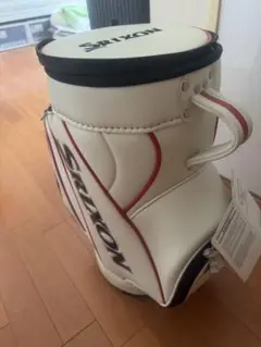 Srixon ミニキャディバッグ ホワイト/レッド　【未使用品】