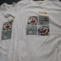 【中古】ドラえもんTシャツ 2枚セット