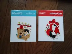 PEANUTS☆ジョイフル コラボステッカーセット
