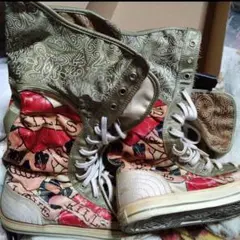 Ed Hardy スカルデザインブーツ Ed Hardy Skull Hi – DTLR