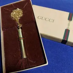 GUCCI グッチ ネックレス ボトル 香水入れ シェリーライン ヴィンテージ