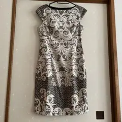【SALE】LondonTimesダマスク柄ワンピース