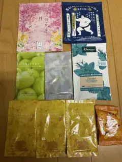 入浴剤　バスソルト　9袋